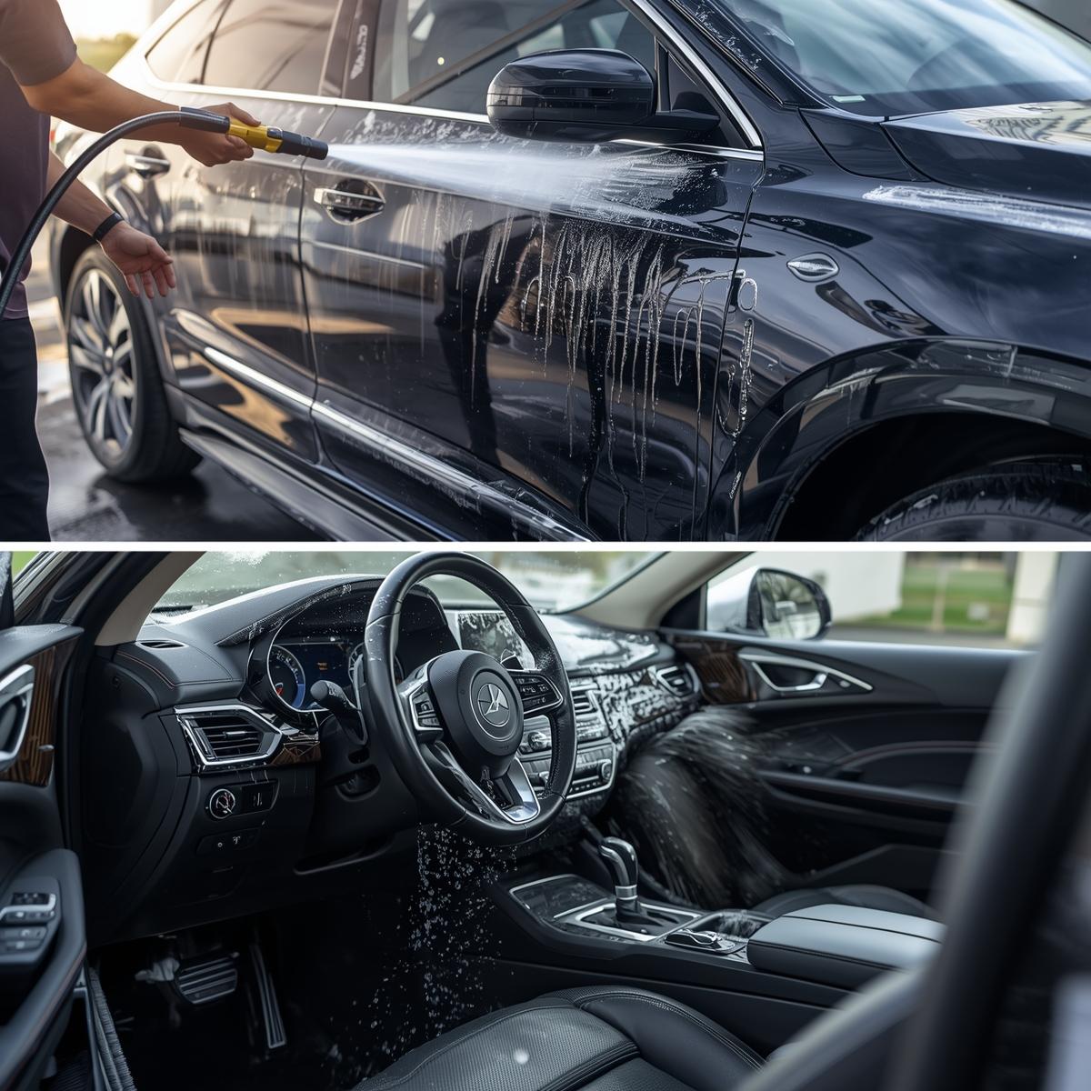 Hand wash and exterior care at Braxylonfrozia