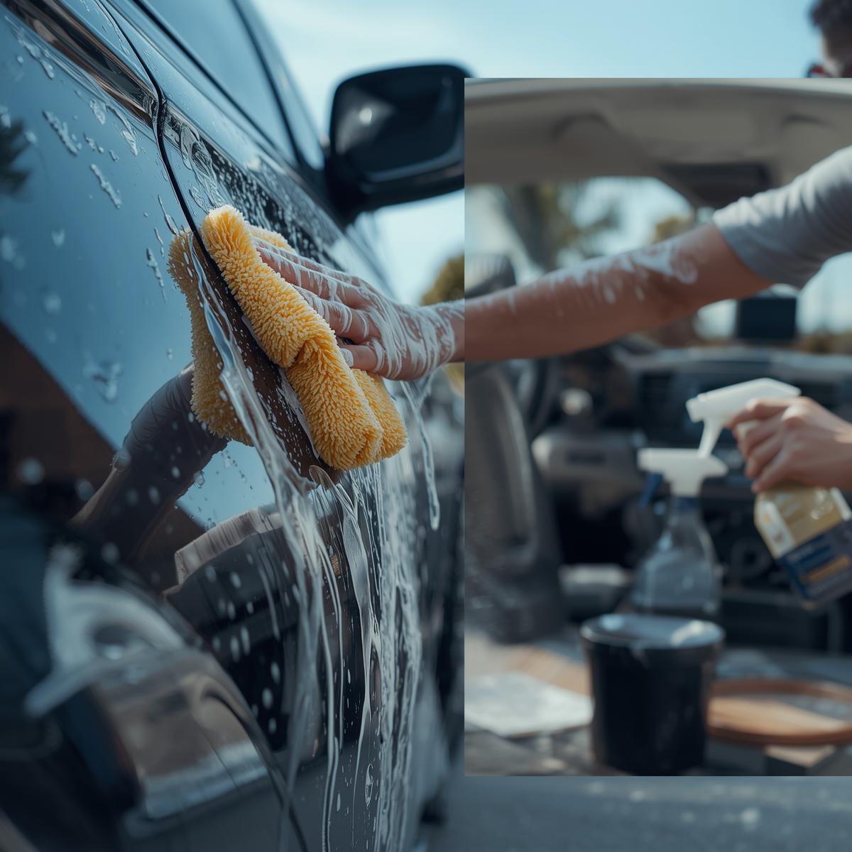 Interior cleaning and detailing service